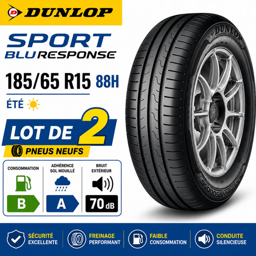 Lot pneus dunlop - lot, sport