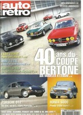 AUTO RETRO N°264 40 ANS DU