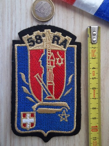 écusson militaire 58e