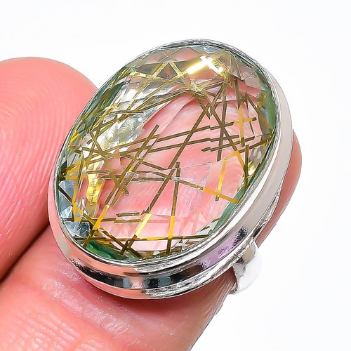 Bague ovale réglable - , en
