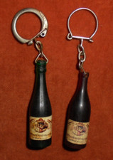 Porte-clés lot x 2 Bouteilles VIN ROUGE BEAUNE-VILLAGE - GERVAIS Ainé & Cie