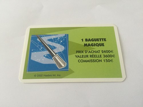 Carte acquisition baguette - acquisition, 1