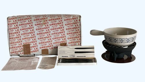 Creuset service fondue - le,