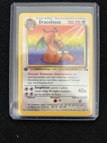 Carte pokémon dracolosse - carte,