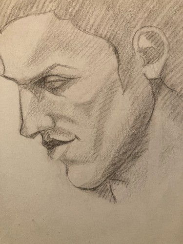 Drawing dessin homme cubiste - drawing,