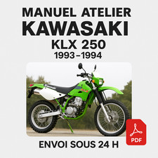 Manuel Atelier Kawasaki KLX