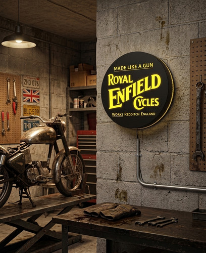 Enseigne royal enfield - royal,