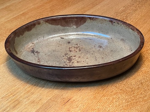 Ancien plat terre cuite - en,