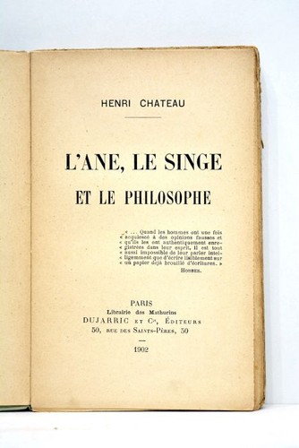 Livre ancien chateau - chateau, le