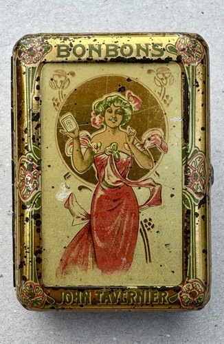 Boîte tôle lithographiée - boîte, en