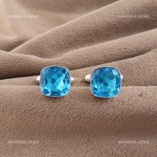 Boutons de manchette argent