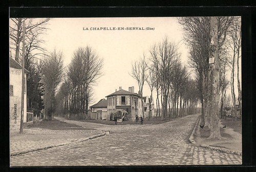 Cpa chapelle serval vue - cpa, chapelle-en-serval,