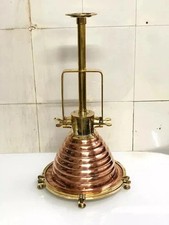 Nautical New Marine Brass & Copper Medium Cargo Pendant/Hanging Spot Light 2 Pcs