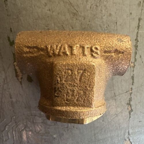 Oem watts bronze check - watts, 27