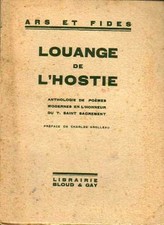 Louange de l'hostie anthologie