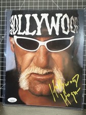 HULK HOGAN SIGNED 8 X 10 AUTO NWO Jsa Cert  ~ WWF WCW WWE TNA