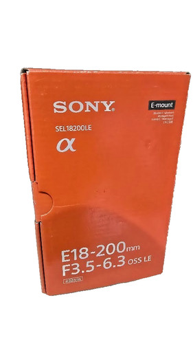 Sony 200 mm sel18200 - sony,