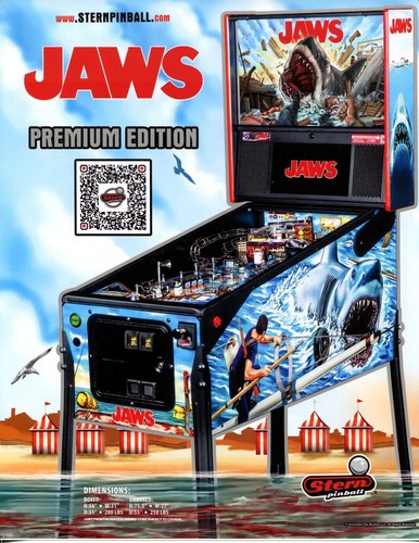 Jaws premium stern pinball - premium,