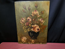 Ancienne huile sur panneau