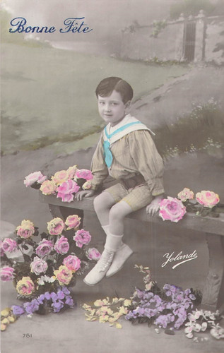 Bonne fete enfant - cp,