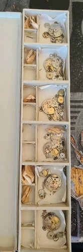 Lot pièces mouvements - mouvements, montres