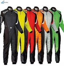 Multicolor OMP Go Kart Racing Suit 2024 Kart Racing CIK/FIA Level 2 Approved