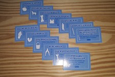 1 Lot de cartes Docteur pour