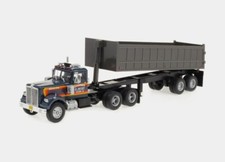 WESTERN STAR 4864 AVEC SA SEMI-REMORQUE BENNE CARRIERE  1/43ème