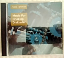 Hans Tammen-Music for Choking Disklavier CD cmplt pkging Rec 06@ Bklyn Coll RARE