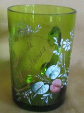 Verre chope ancien Souvenir de