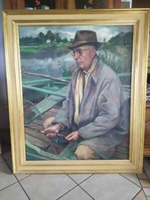 Très Joli Ancien Tableau MAX