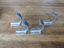 lot de 4 patères en aluminium
