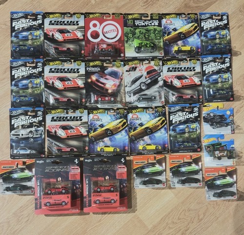 Lot hot wheels matchbox - 25,