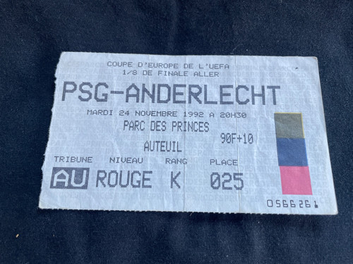 Ticket billet match - ticket/billet, /