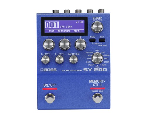 Boss 200 synthesizer pedal - sy-200,