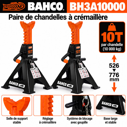 Bahco bh3a10000 paire - bahco,