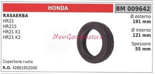Pneu roue honda tondeuse 21 - roue,
