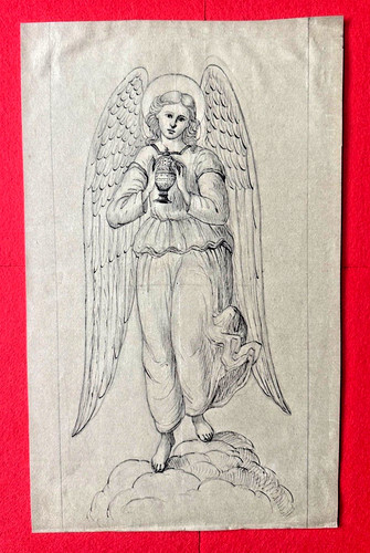 C27 dessin original crayon - c27/52-dessin, original-crayon