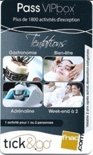  Carte cadeau - Tick&go - Pass
