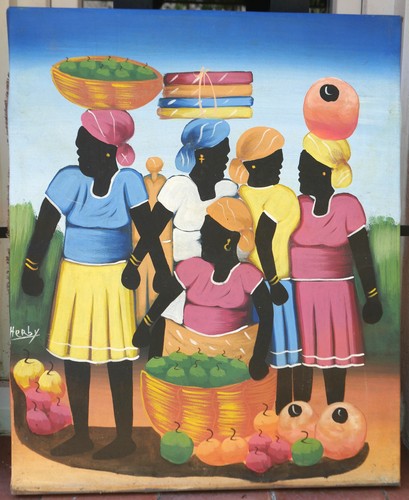 Tableau signé herby - signé, femmes