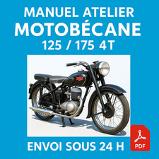 Manuel Atelier Motobécane 125