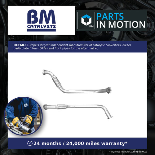 Exhaust front down pipe fits - exhaust,