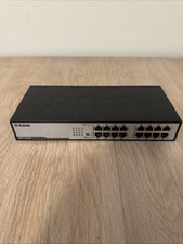 D-Link DGS-1016D 16-Port Gigabit Switch | High-Speed Pre Owned