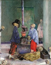 JAMES ENSOR SKELETONS