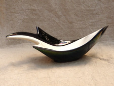 Grande coupe mouvementée en céramique Verceram  vallauris  50's 60's