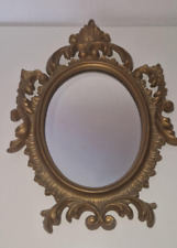 ✨ PETIT MIROIR STYLE LOUIS XV - Rococo, plastique doré ✨