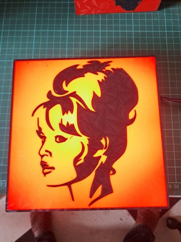 Brigitte bardot lampe lightbox - lampe,