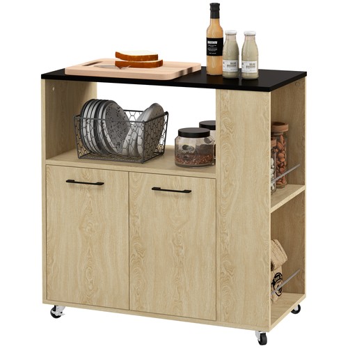 Homcom desserte 75x40x80 - homcom, 75x40x80.5cm