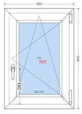 Fenêtre pvc double vitrage