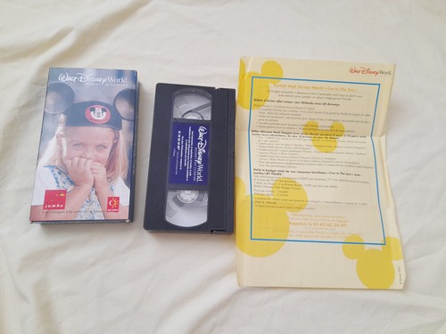 Video vhs promotionnel walt - vhs,